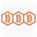 Bitcoin Blockchain Blockchain Chain Icon