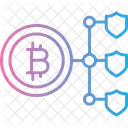 - blockchain de bitcoins  Ícone