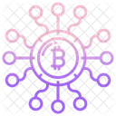 Bitcoin Blockchair Link Connection Icon