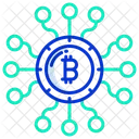 Bitcoin Blockchair Link Connection Icon