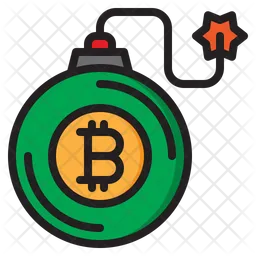 Bitcoin-Bombe  Symbol