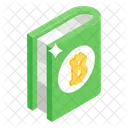 Bitcoin Book Reference Book Cryptocurrency Book Icon