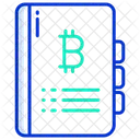 Bitcoin Book Bitcoin Guide Guide Book Icon