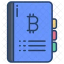 Bitcoin Book Bitcoin Guide Guide Book Icon