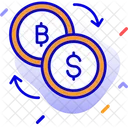 Bitcoin-Börse  Symbol