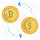 Bitcoin-Börse  Symbol