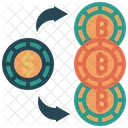 Bitcoin-Börse  Symbol