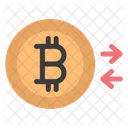 Bitcoin Borse Bitcoin Konvertierung Blockchain Symbol