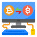 Bitcoin-Börse  Symbol