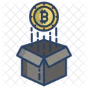 Bitcoin Box Bitcoin Raise Bitcoin Increase Price Icon