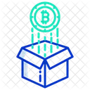 Bitcoin Box Bitcoin Raise Bitcoin Increase Price Icon