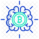 Bitcoin Brain Bitcoin Bitcoin Mind Icon