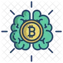 Bitcoin Brain Bitcoin Bitcoin Mind Icon