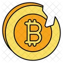 Bitcoin Broken Broken Man Icon