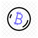 Bitcoin Bubble Message Bubble Icon