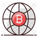 Bitcoin Business Bitcoin World Cryptocurrency Market Icon