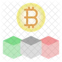 Bitcoin Business Blockchain Startup Icon