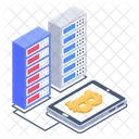 Blockchain Business Bitcoin Business Digital Money Icon
