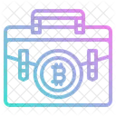 Connection Investor Busines Bitcoin User Icon