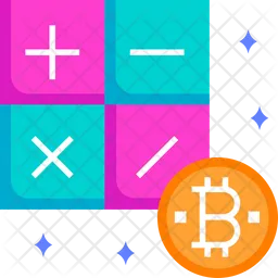 Bitcoin Calculate  Icon