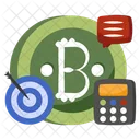 Bitcoin Calculation Cryptocurrency Calculation Crypto Calc Icon