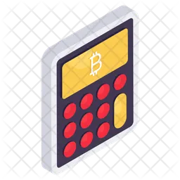 Bitcoin Calculation  Icon