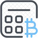 Bitcoin Calculation  Icon