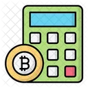 Bitcoin Calculation  Icon