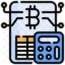 Bitcoin Calculator Crypto Calculation Calculator Icon