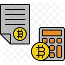 Bitcoin Calculator Bitcoin Calculation Cryptocurrency Icon