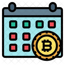 Bitcoin Calendar  Icon