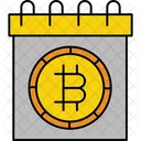 Bitcoin Calendar  Icon