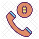 Call Phone Bitcoin Call Bitcoin Phone Icon