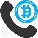 Bitcoin Call  Icon