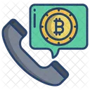 Bitcoin Call Bitcoin Call Icon