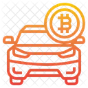 Bitcoin Car  Icon