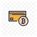 Bitcoin Card Credit Card Bitcoin Icon