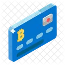 Bitcoin Card Credit Card Bank Card Icon