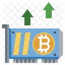 Bitcoin Card Graphic Card Gpu Icon