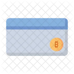 Bitcoin Card  Icon