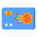 Bitcoin Card Credit Card Payment Icon