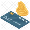 Bitcoin Card  Icon