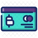 Bitcoin Card  Icon