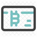 Bitcoin Card  Icon