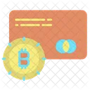 Bitcoin Card Payment  Icon