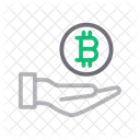 Bitcoin Protection Secure Icon