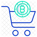 Bitcoin Cart Icon