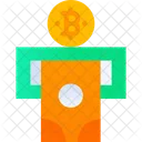 Withdraw Cash Bitcoin Cash Atm Machine Icon