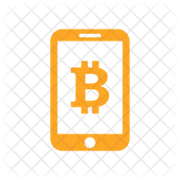 Telefone celular bitcoin  Ícone