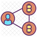 Centralized Bitcoin Centralized Bitcoin Connection Icon
